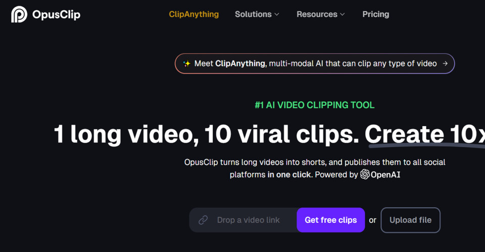 OpusClip - Thumbnail