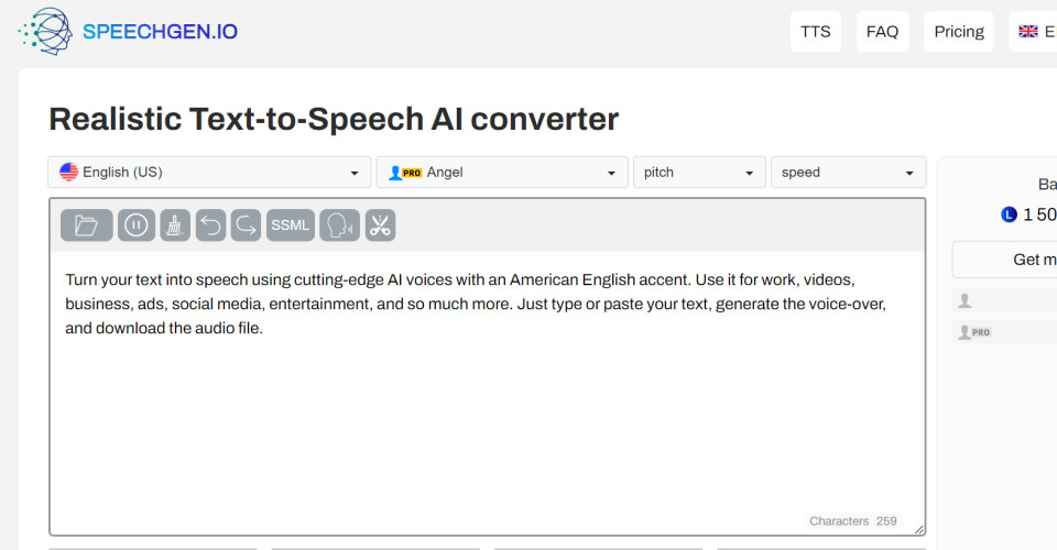 SpeechGen.io - Thumbnail