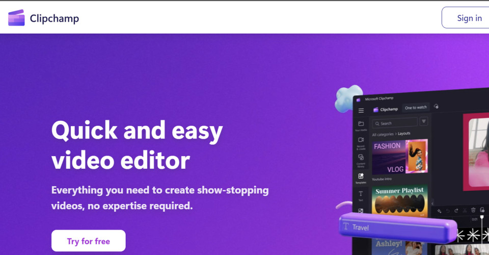 Clipchamp - Thumbnail